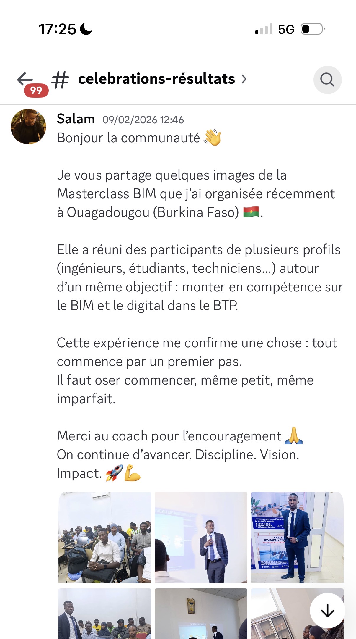 Résultat étudiant 14