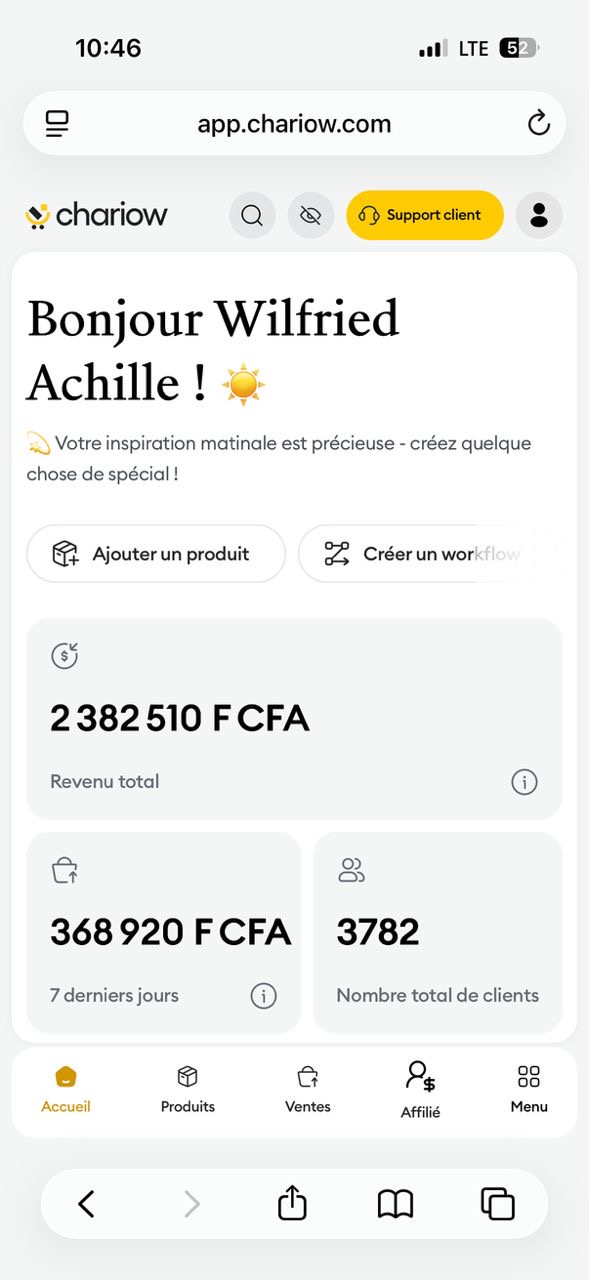Résultat étudiant 3