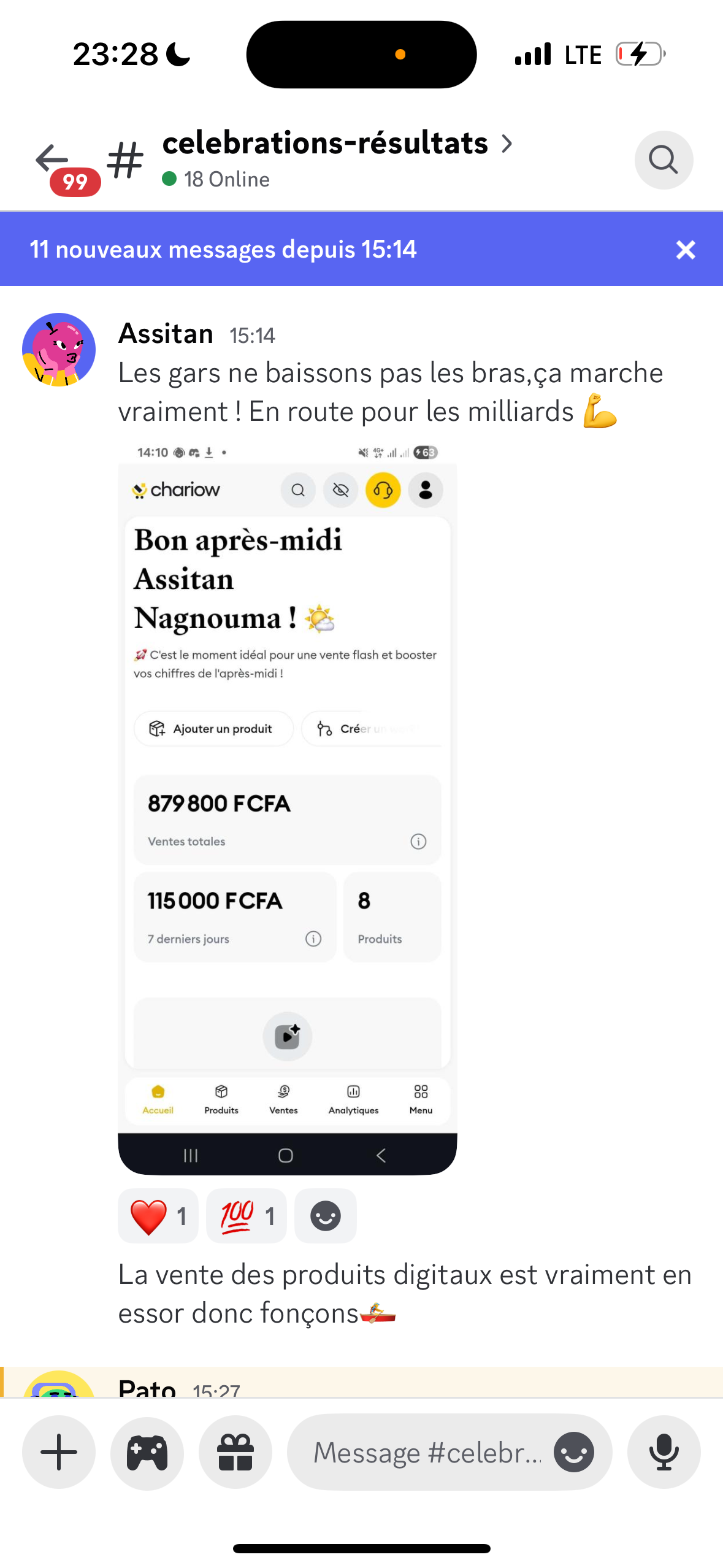Résultat étudiant 31