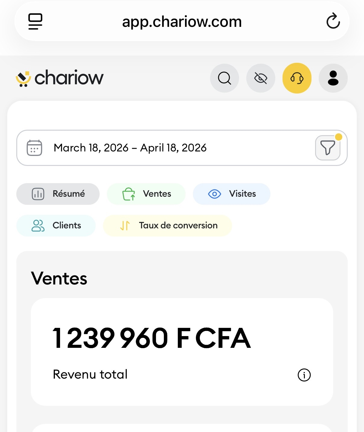 Résultat étudiant 28