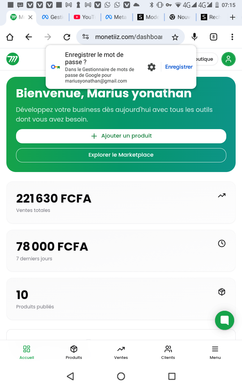 Résultat étudiant 60